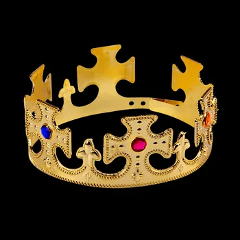 Regele Coroana De Halloween Rochie De Până Coroana De Plastic Petrecere De Aniversare Fericită Decor Copii, Băiat, Fată Printesa Coroana Petrecere Copil De Dus Provizii