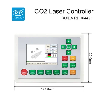 Ruida RDC6442G Laser CO2 plăcii Controlerului de Sistem Laser Panou de Control pentru emisiile de CO2 pentru Gravare cu Laser Masina de debitat ReplaceTrocen Leetro 5