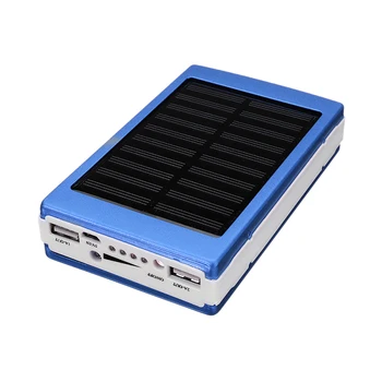 Portabil 20000mah Solar LED Dual USB Cutie Goală de Caz pentru Power Bank Baterie DIY Power Bank Baterie Caz 5