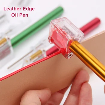 Noi Leathercraft DIY din piele ulei de margine pen pielărie accesorii ungere instrument de piele edge-vopsea aplicator 0