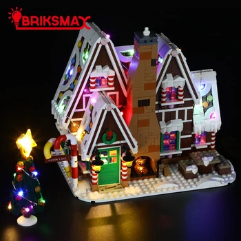 BriksMax Lumină Led-uri Kit pentru 10267 Casa de turtă dulce Blocuri Set (NU se Includ în Model) Jucării pentru Copii pentru Versiunea RC 0