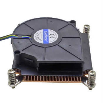 1U Server CPU Cooler Radiator de Cupru Pentru Intel Xeon LGA 2011 X99 2066 de Lucru Industriale de Răcire Activă
