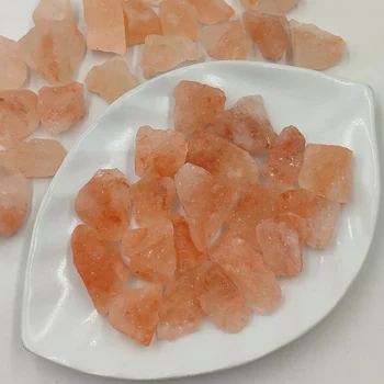 100g Naturală de Portocale Sare Piatră Grea de Cuarț de Cristal Reiki de Vindecare Rock Minerale-Specimen Aromatice Difuzie Decor Acasă