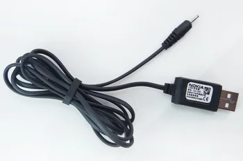 Mic Pin USB Charing Cablu Pentru Nokia Vechi Modele CA-100C 2mm Mici-ac DC cu Cablu USB 0