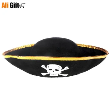 Halloween Pirat Comoara Caraibe Pirat Cosplay Pălărie Cuțit Pavilion Masca de Ochi Peruci de Performanță Popi Set Decor Consumabile Partid