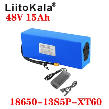 LiitoKala 48V 15AH baterie 48V 15AH 1000W biciclete Electrice baterie 48V acumulator Litiu-ion de 30A BMS și 2A Încărcător 3
