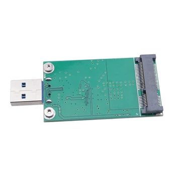 MSATA Adaptor USB Card Computer Desktop Mini PCI-E Card de Conversie de Suport MSATA SSD 5