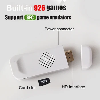 VERORA Consola de Joc Wireless Pentru SNES, NES compatibil HDMI Stick Joc de Construit în 3500+Retro Joc Pentru SFC Conduce