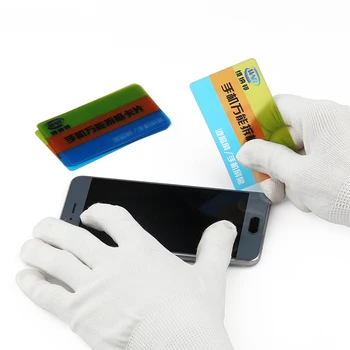 100buc/lot Telefon Instrumente de Reparare Ecran LCD Desface Deschidere Card de Plastic pentru iPhone, iPad, Smartphone-ul de Reparații Outils Herramientas 1