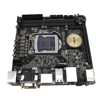 ASUS H97I-PLUS, socket LGA 1150 Placa de baza Mini ITX 1150 DDR3 16G M. 2 PCI-E 3.0 USB3.0 M. 2 Pentru intel Xeon E3-1230 V3 Core i3-4160 cpu