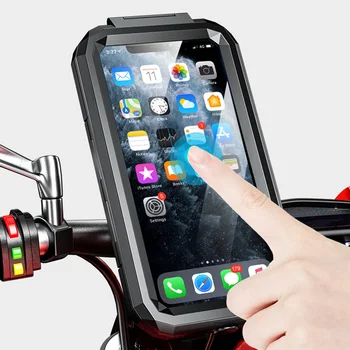Moto Suport de Telefon rezistent la apa Caz de Biciclete Ghidon Motocicleta Oglinda retrovizoare Stand Titular pentru 4.7-6.8