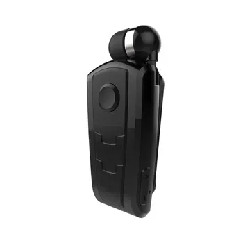 Bluetooth compatibil cu Cască setul cu Cască Căști Clip-on High-end Driver Cablu Retractabil Singură ureche Dopuri Albe