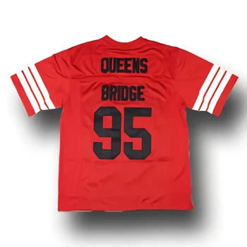 The Prodigy 95 Hennessy Queens Bridge Film Tricouri Cusute Roșu Albastru Ieftine Mens Tricou de Fotbal Marimea S-3XL