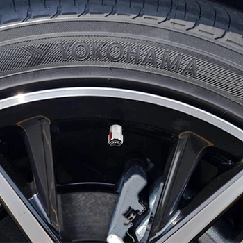 4buc de Aluminiu cauciuc de Mașină Tija Supapa de Aer Capace pentru Tesla Model S X 3 2022 Bobina Bonina K80 Model 3 Model X Y 2021 K80 Accesorii 0