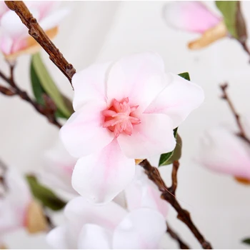 90cm Magnolia flori Artificiale tulpina Lunga Fals magnolia Mătase Vaza de flori aranjament Orhidee pentru Acasă Hotel Garden Decor Nunta 0