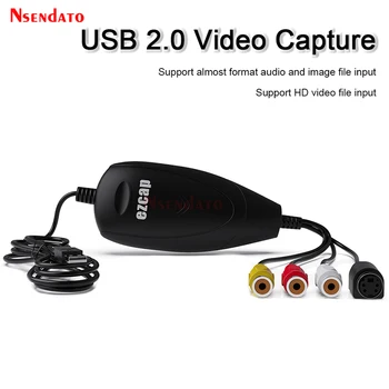 Ezcap172 USB2.0 Audio USB Card de Captura Video Grabber Dispozitiv Analogic Video pentru Video VHS Recorder Video Grabber pentru windows 10