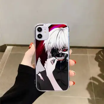 Tokyo Ghoul anime Telefon Caz Transparent moale Pentru iphone 12 11 13 7 8 6 s plus x xs xr pro mini max 0
