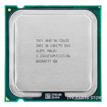 INTEL Core 2 Duo E8600 Socket LGA 775 CPU intel E8600 Procesor (3,3 Ghz/ 6M /1333GHz) Socket 775