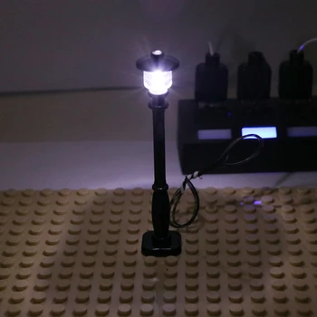 CONDUS lumina strada Pentru Bloc de Construcție Lego Cărămizi Stradă din Oraș Pentru lego /pin Creator Casa DIY Jucarii Pentru Copii 0